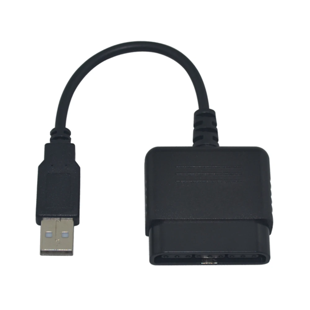 100 kosov 0,2 M Joypad GamePad Krmilnika Pretvornik USB Adapter Kabel za PS2 PS3/PC brez Voznika Črna