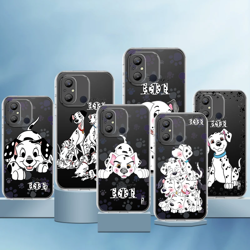 101 Dalmatians Za Xiaomi Redmi 12 12C 11 A1 Plus 10 10X 9T 9C 9C 8 7 6 4G 5G Silikonski Pregleden Telefon Primeru Coque Capa Pokrov