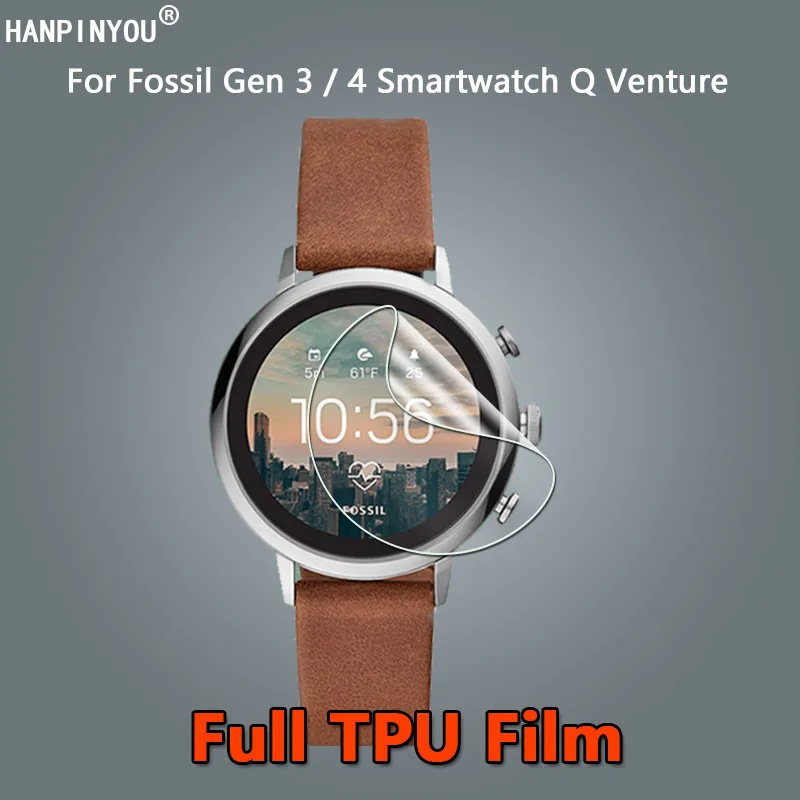 10Pcs Za Fosilnih Gen 3 / 4 Smartwatch Q Tveganega HR Ultra Jasno, Mehko TPU Hydrogel Film Screen Protector -Ne, Kaljeno Steklo