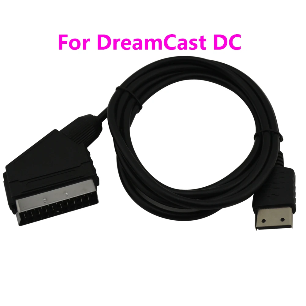 1piece Visoke Kakovosti 1.83 m RGB Scart Za SEGA Za DreamCast DC RGB in Avdio Kabel Scart Vodi Skladu Kabel Žice