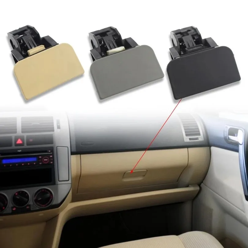 1x Avto Škatle za Rokavice Ujeti Strokovno ABS Škatle za Rokavice Zaklepanje Latchs Posnetek Zamenjava za VW Polo Hatchback Limuzina 02-09
