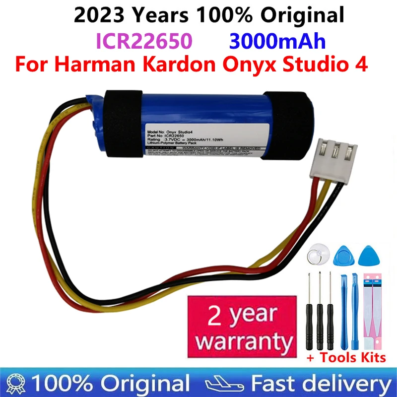 2023 Leto 100% Prvotne 3000mAh Nadomestna Baterija Za Harman Kardon Oniks Studio 4 Studio4 Brezžični Bluetooth Zvočnik baterije