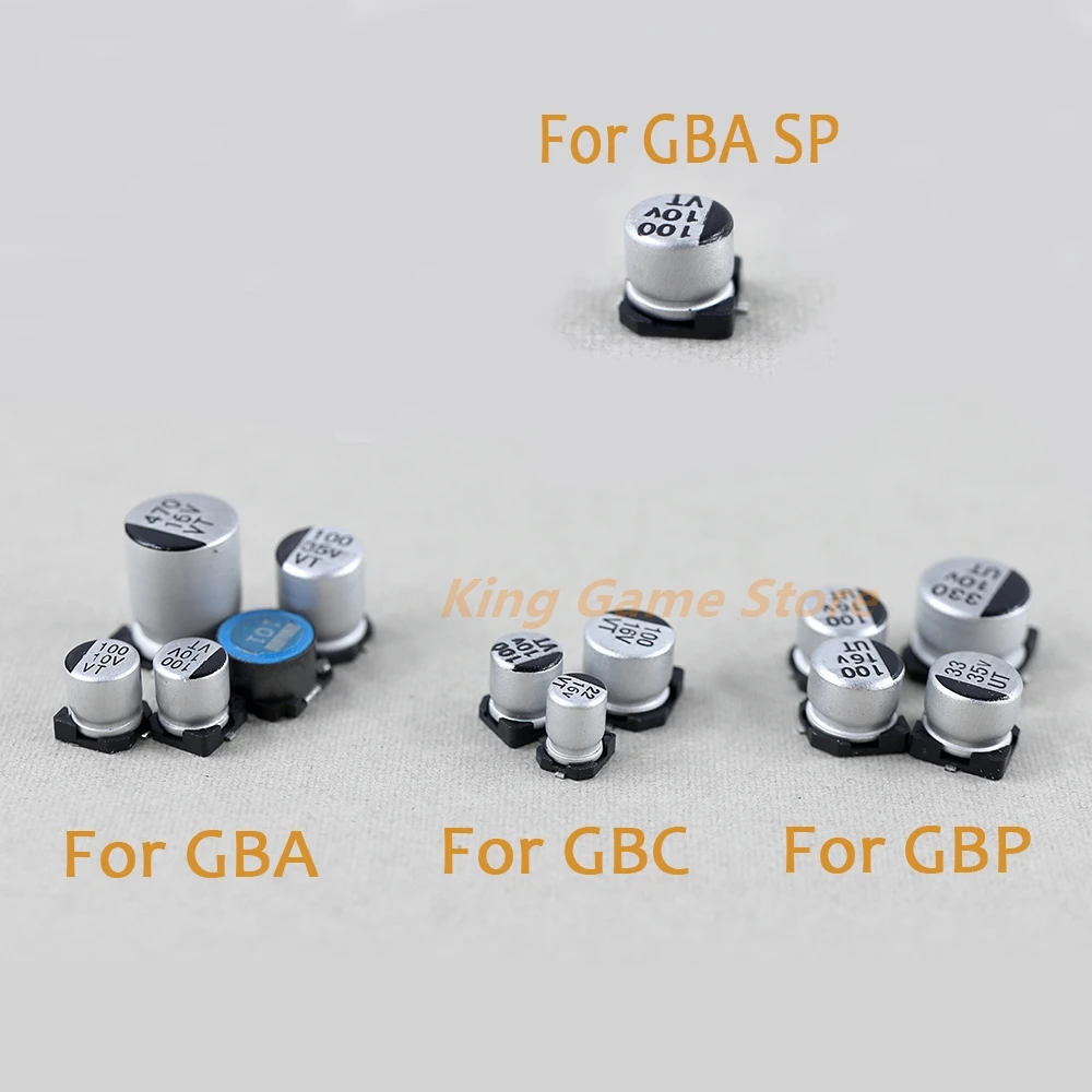 20sets Nadomestni Kondenzator Za GBA GBC GBP matični plošči kondenzatorja za GBA SP Popravila Deli, dodatna Oprema