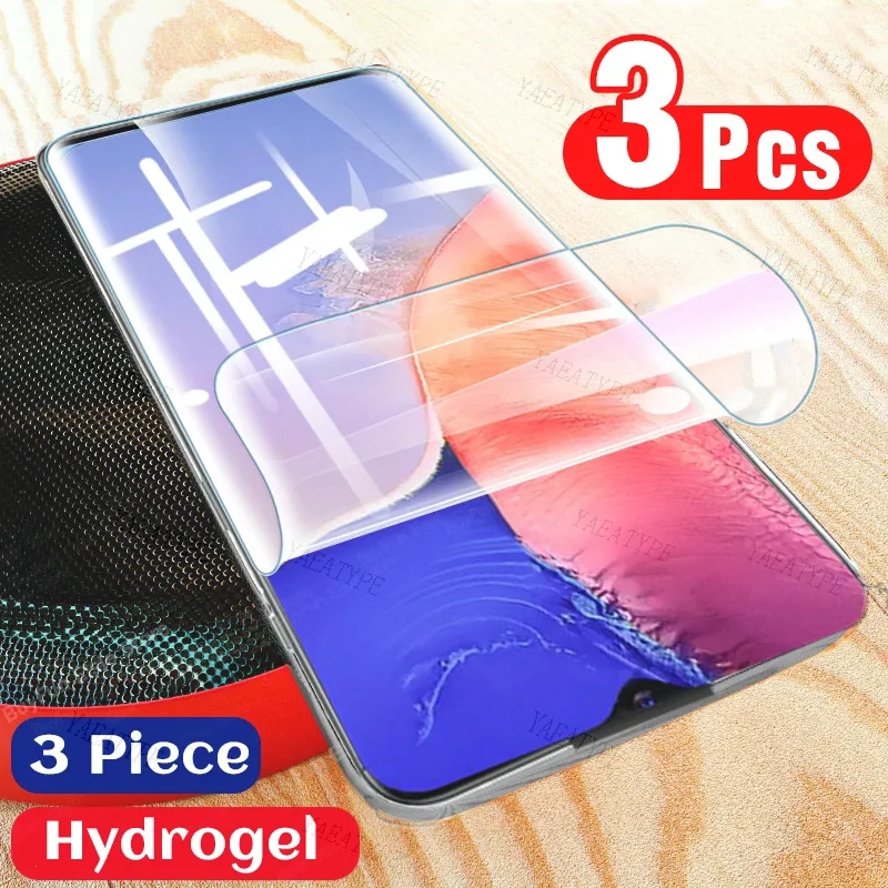 3Pcs Hydrogel Film Screen Protector Za Xiaomi Redmi Opomba 7 11s Mi 9 11i 11 5G NE 10T 11T Poco F3 X4 10 8 6 9T Pro SEBI