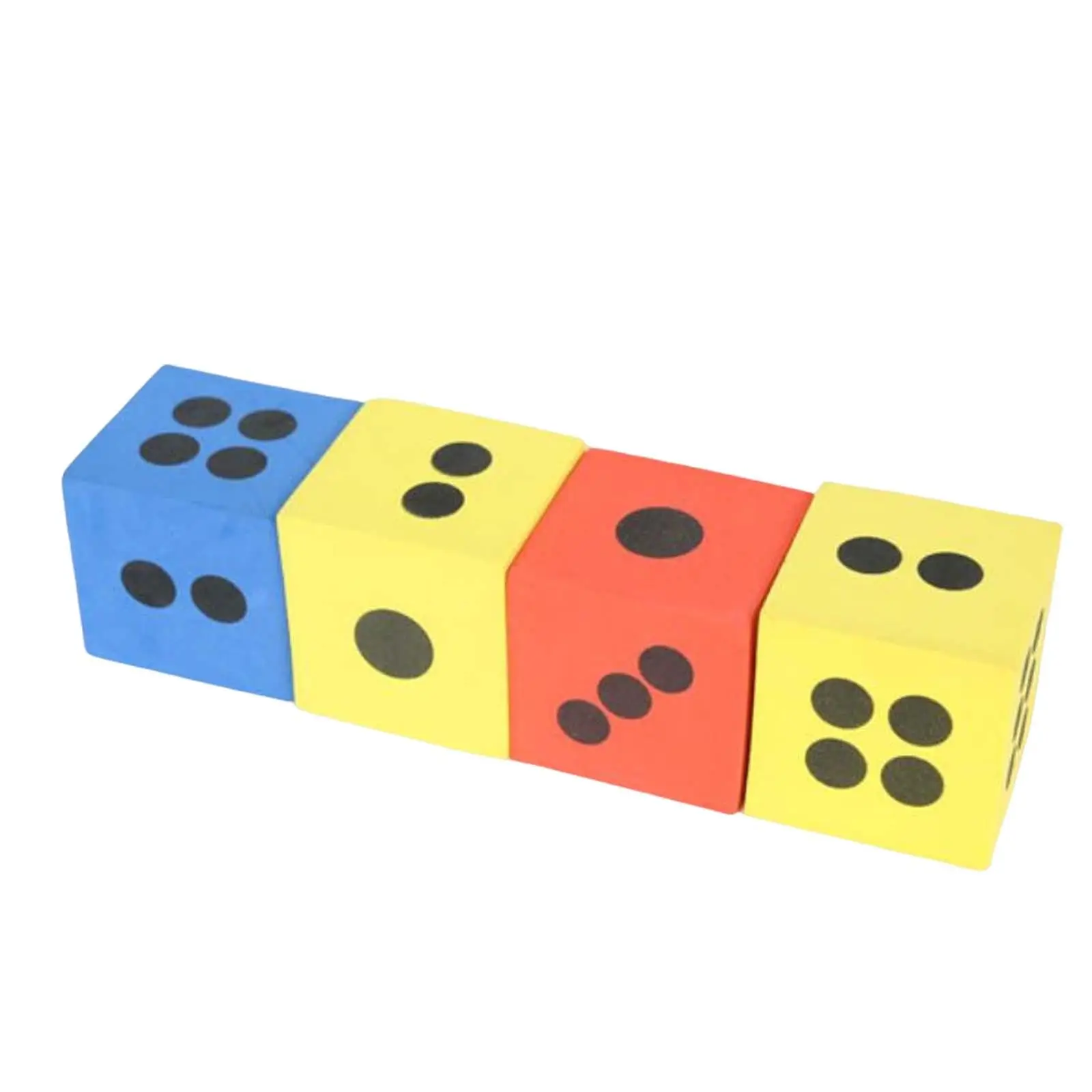 4 Kos Pene Kocke Zgodnje Matematične Sposobnosti učenja 6 Stranicami Kocke za Igre Math Stranka Oskrbe stavbe Igrače, družabne Igre