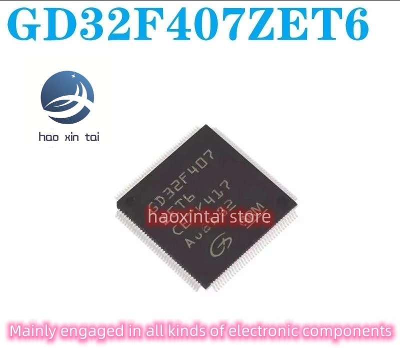 5pcs GD32F407ZET6 407ZE ZET6 združljiv z STM32 MCU čip domače mikrokrmilnik LQFP144