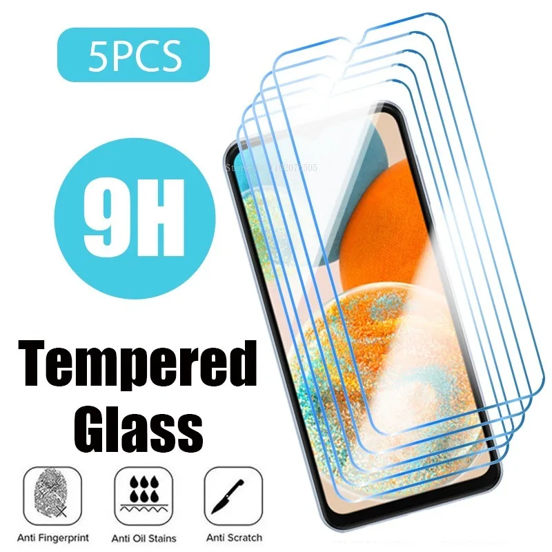 5Pcs Kaljeno Steklo za Samsung Galaxy A52 A10 A20 A21 A30 A40 A50 A70 A71 A72 A12 A22 A31 A32 A41 A51 A6 A7 A8 Screen Protector