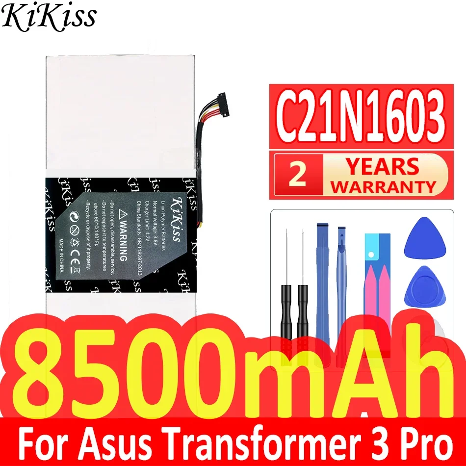 8500mAh KiKiss Zmogljivo Baterijo C21N1603 Za Asus Transformer 3 Pro T303UA T303UA-0053G6200U T303UA-GN050T Transformer3 Pro 3Pro