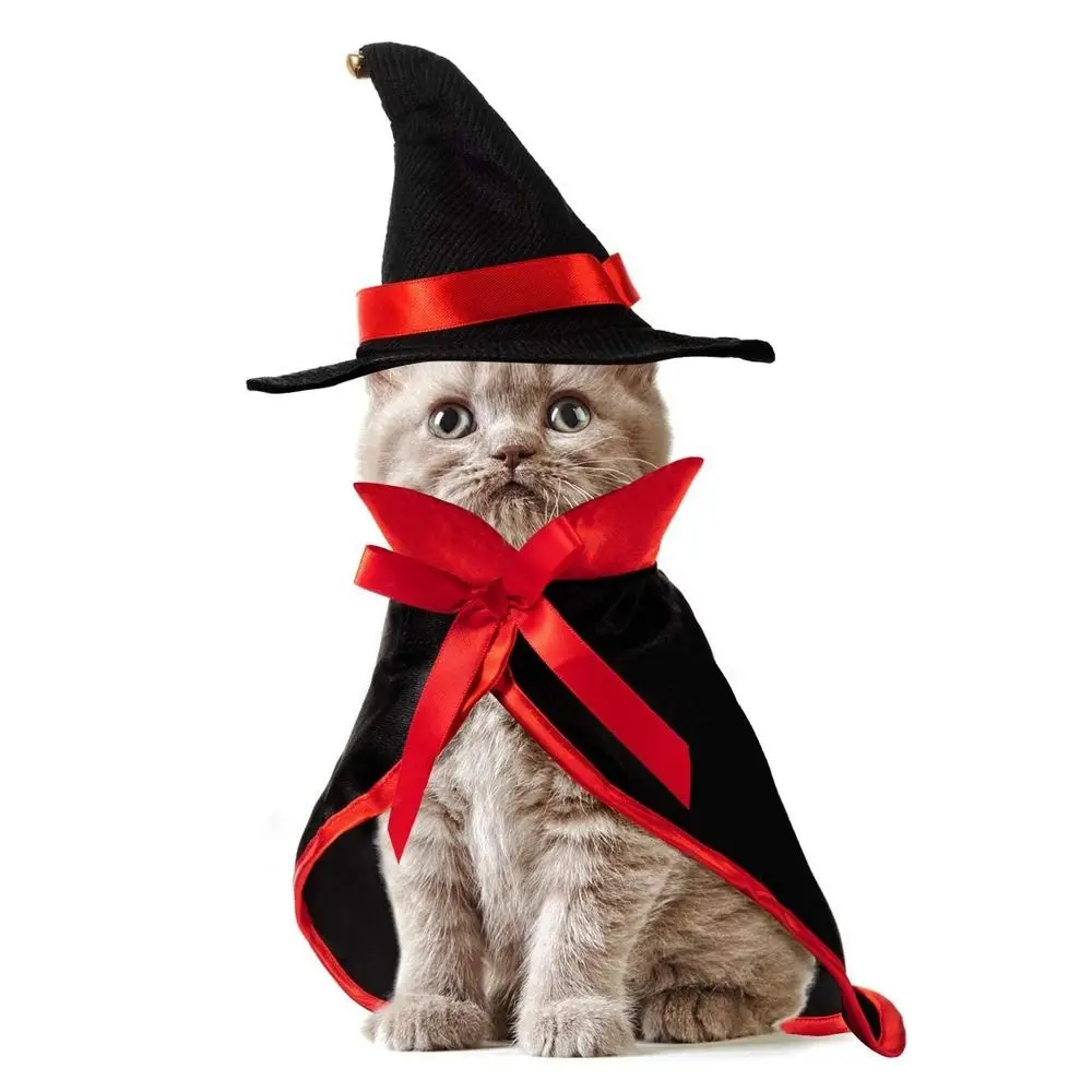 Bat Vzorec Halloween Psi Ogrinjala Novo Cosplay Smešno Darilo Mačke Plašč Pet Accessoties Pet Kostume Mačke