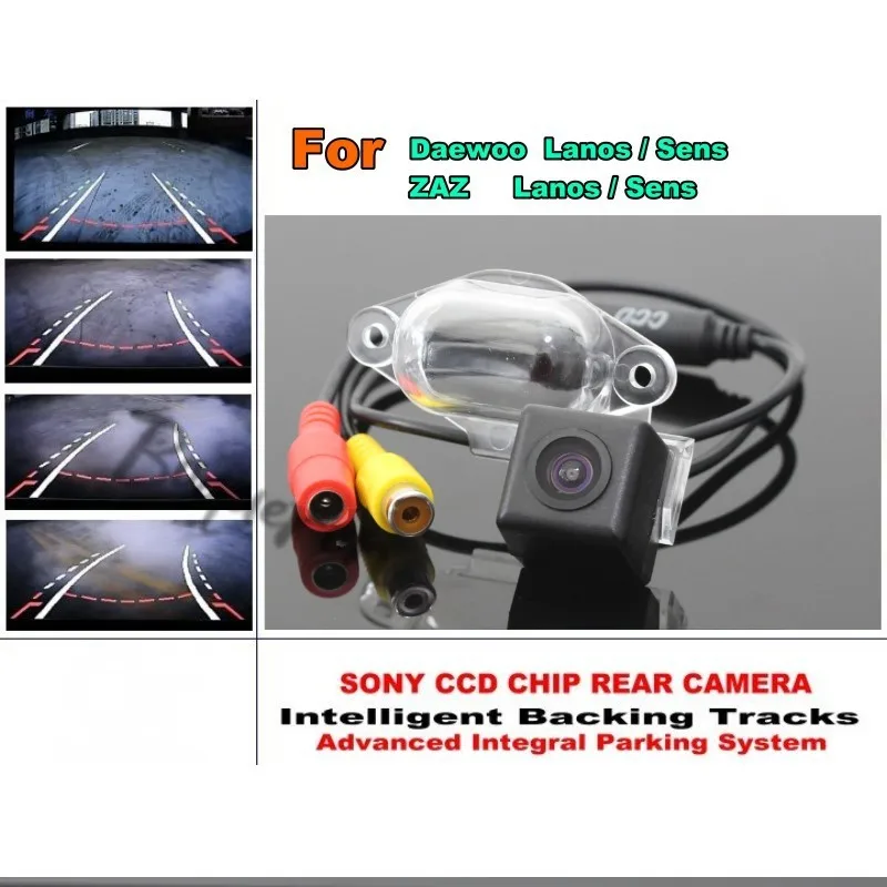 Direktiva Parkiranje Skladbe Linij, Kamera Zadaj Za Daewoo ZAZ Lanos / Sledu Japonska uvoz HD CCD HD Model / Najboljši Model