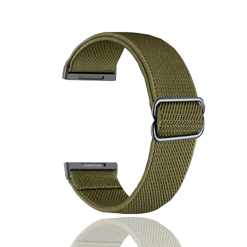 Elastični Trak za Fitbit Obratno 3/4 Pas Najlon Zamenjava Zapestnice za Fitbit Obratno 2/ Polnjenje 5 Pametno Gledati Band