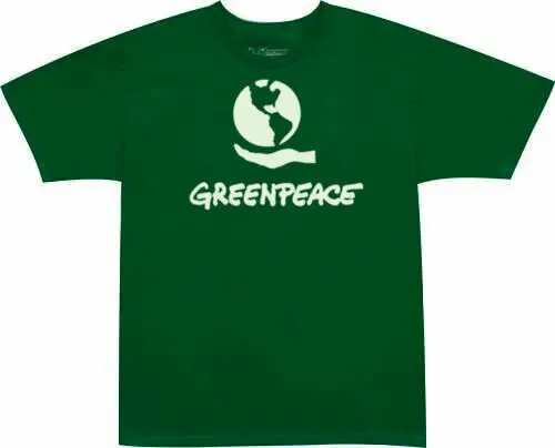 Greenpeace ZDA prostovoljec t-shirt