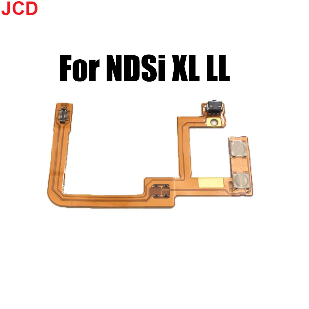 JCD 1pcs Za NDSi XL LL Originalni Deli za Vzdrževanje L Tipka R Tipka Za NDSiLL LR Ključnih Eno Stran Kabla