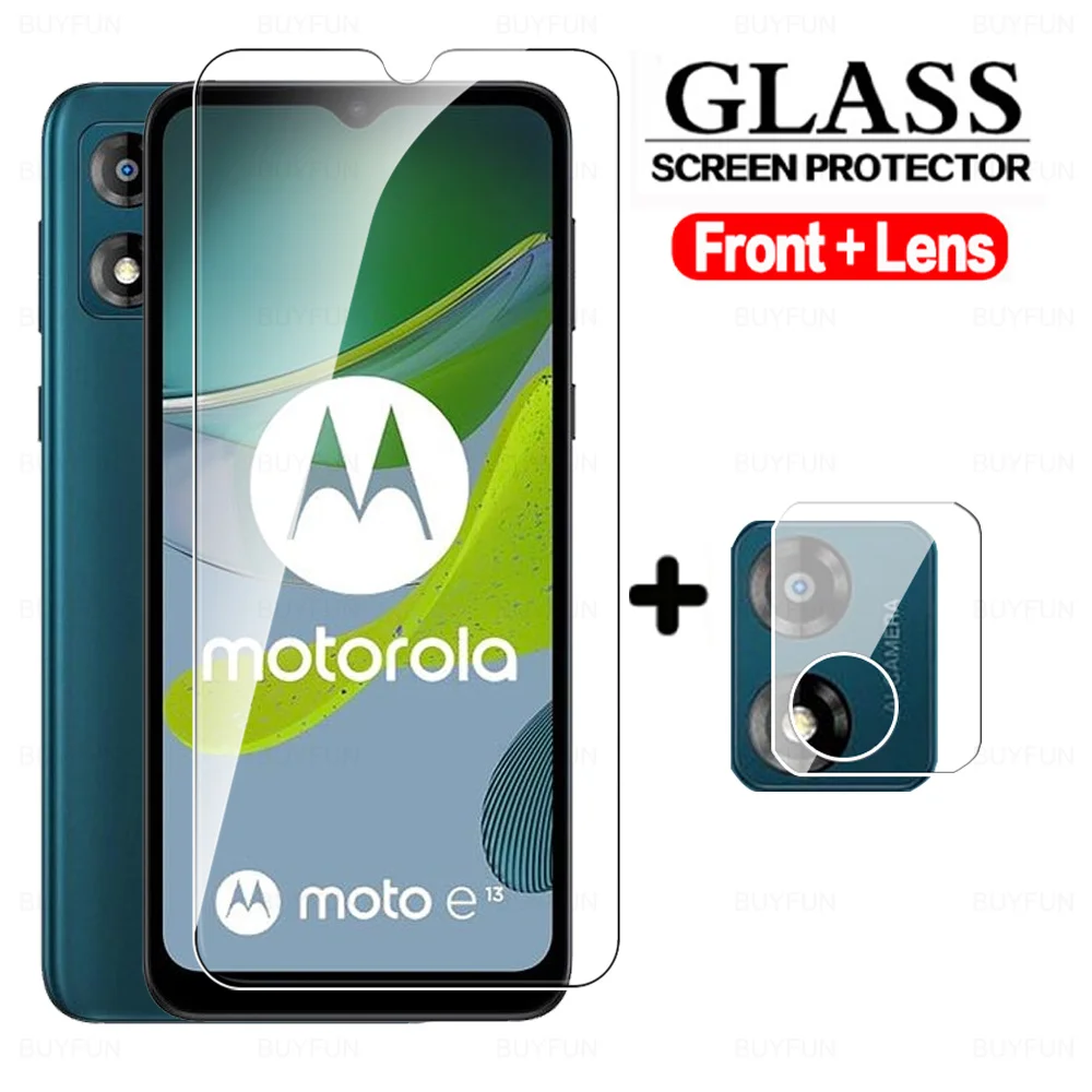 Kamera Spredaj Steklo Za Motorola Moto E13 4G Kaljeno Steklo Objektiva Film Moto Rola MotoE13 E 13 13E 2023 za 6,5 palčni HD Zaslon Patron