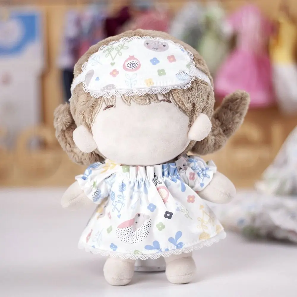 Koreja Idol Srčkan Lutka 5 Delni Set Oči Masko Odeja Vzglavnik Postelje Izdelek Lutka Spalna Lutka Obleko Obleko Za 20 cm Punčko