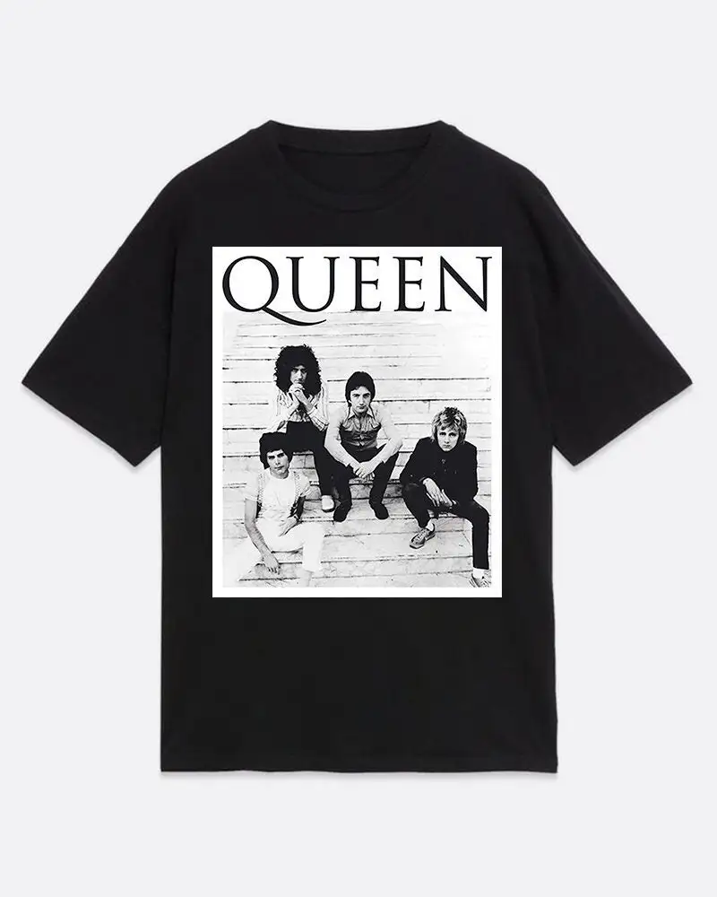 Kraljica Slog T-Shirt Freddie Mercury Brian Lahko Roger Taylor, John Diakon Unisex Noč Na Opere News Of The World Innuendo