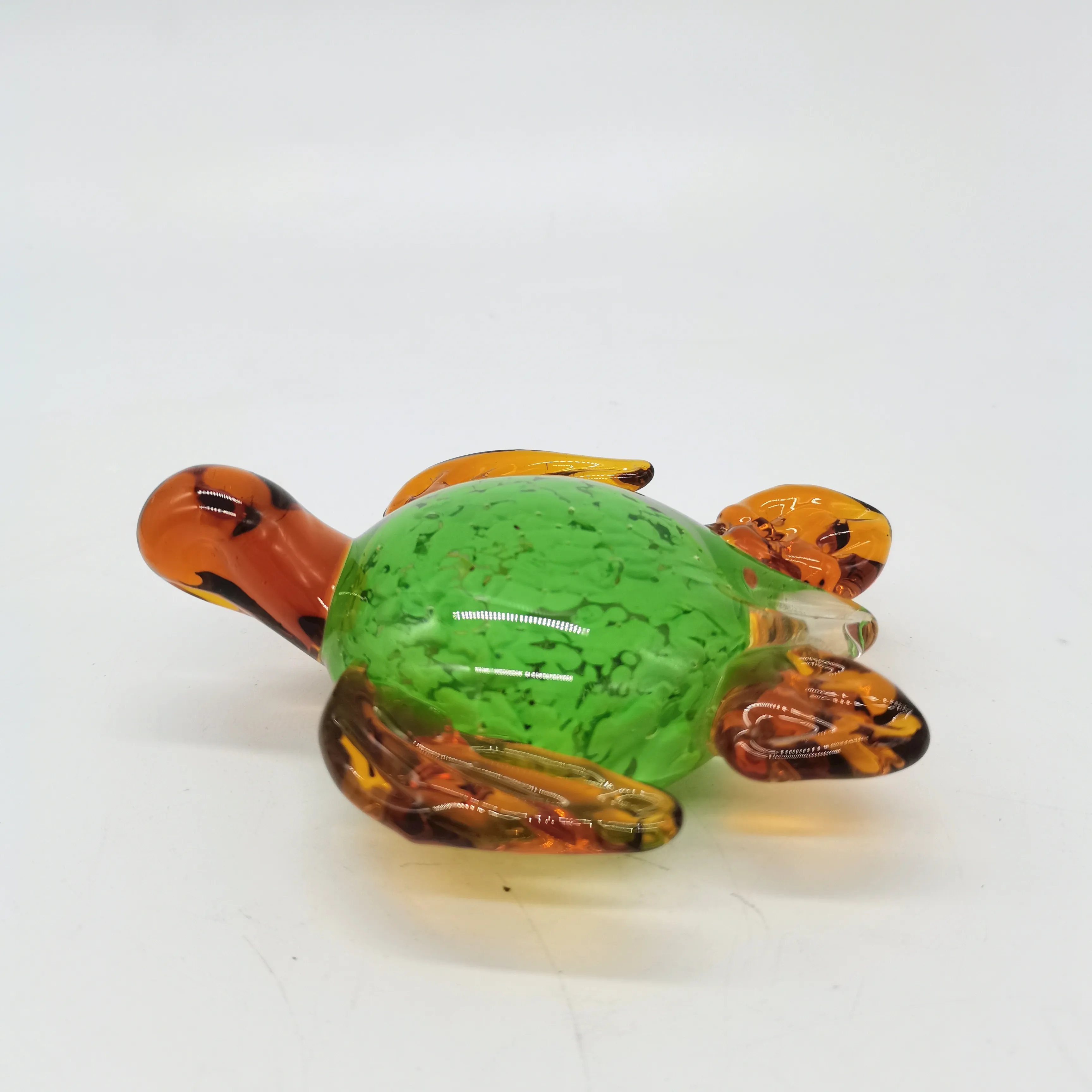 Lepe Zelene Ročno Murano Želva Umetnosti Steklene Okraske za Akvarij Darila