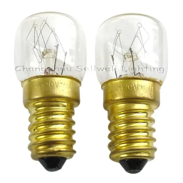 Miniaturni Svetilke Žarnice za Razsvetljavo E14s T22x48 120v 15w A056 Sellwell razsvetljavo tovarne
