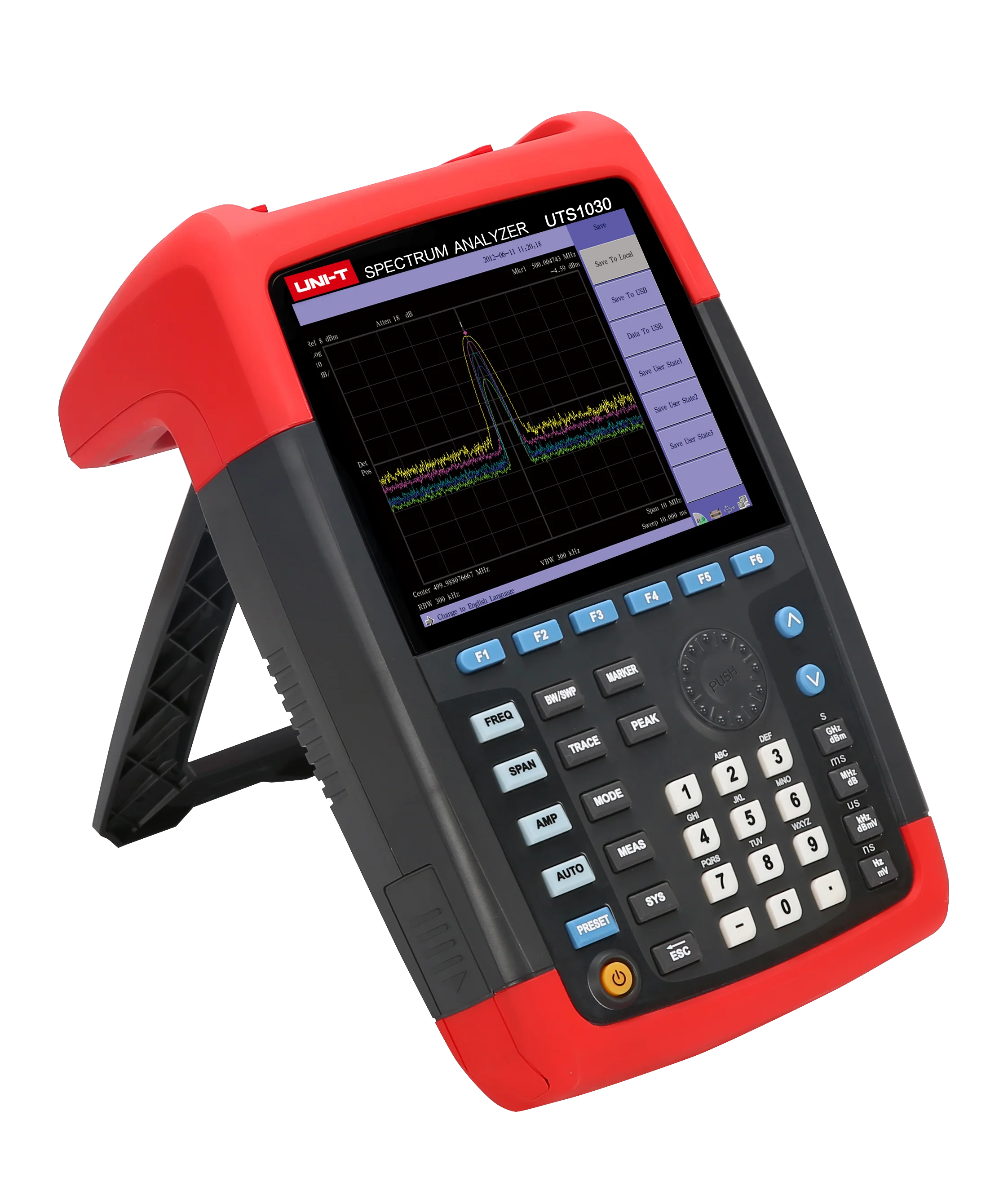 Prodaja spodbujanje ENOTA UTS1030 Frekvenčni Analizator Analizator Spektra; 9kHz do 3.6 GHz profesionalnih optičnih analizator spektra
