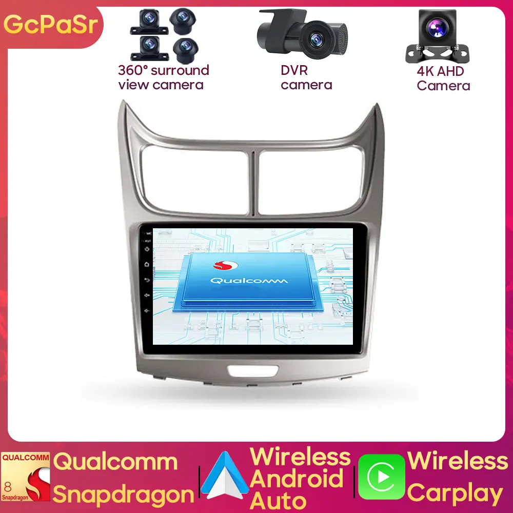 Qualcomm Snapdragon Auto Avto Radio Predvajalnik Za Chevrolet Jadro 2009 - 2013 Android Navigacija GPS Avdio Carplay Wifi NE 2din DVD