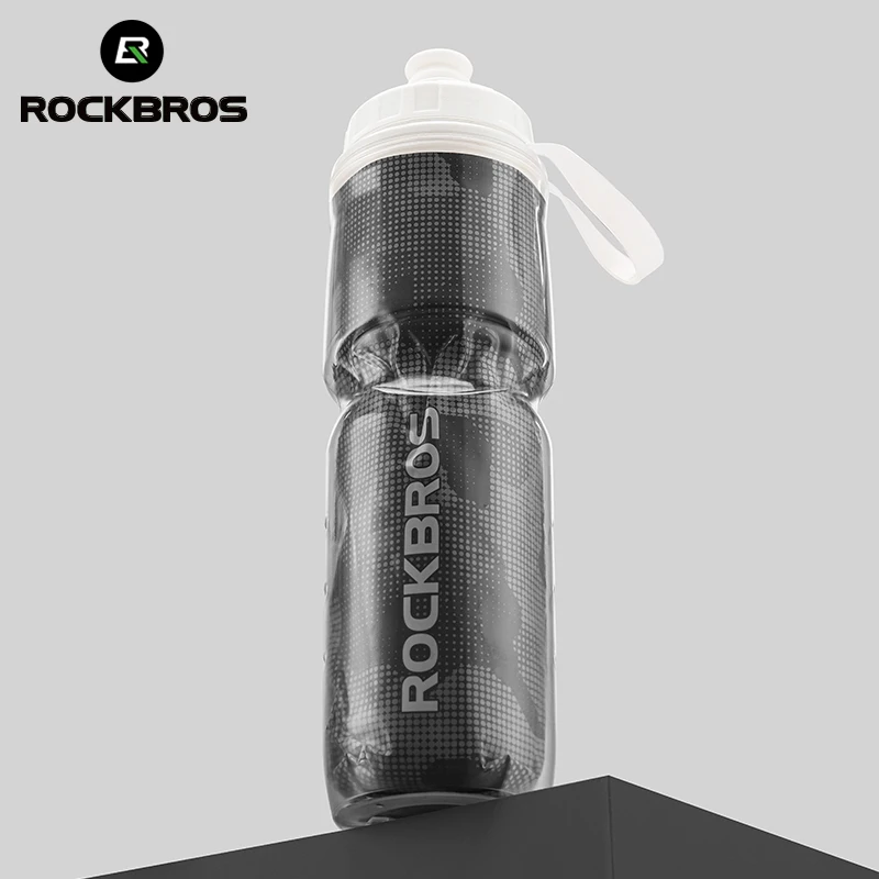 ROCKBROS 750 ml Prostem Izolirani Steklenico Vode PP5 Materiala prinaša dobička grelnik vode Športna Fitnes, Tek, Jahanje, Kampiranje, Pohodništvo Steklenice