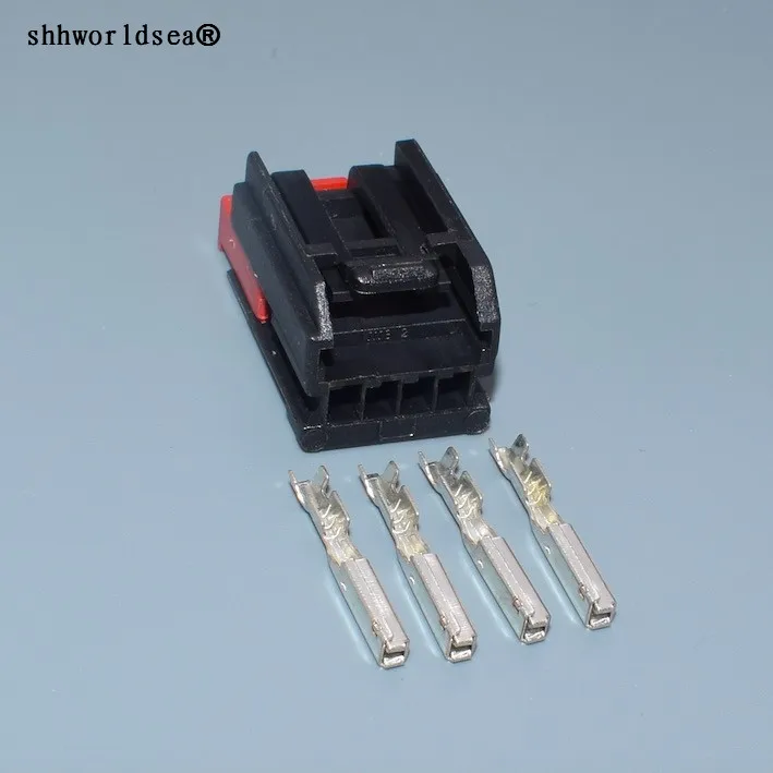 shhworldsea 4 Pin 1,2 mm avtomobilski priključek lupini tulec z vrstnimi 6-1419169-8
