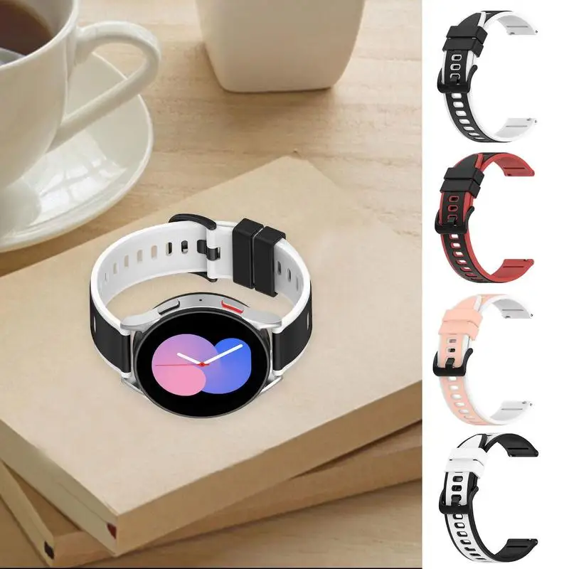 Silikonski Magnet Band Pametno Gledati Pašček Za Zapestje ForSamsung Watch 5 Pro 4 Watch Zapestnica Pribor Anti Znoj 20 Mm Watch Band