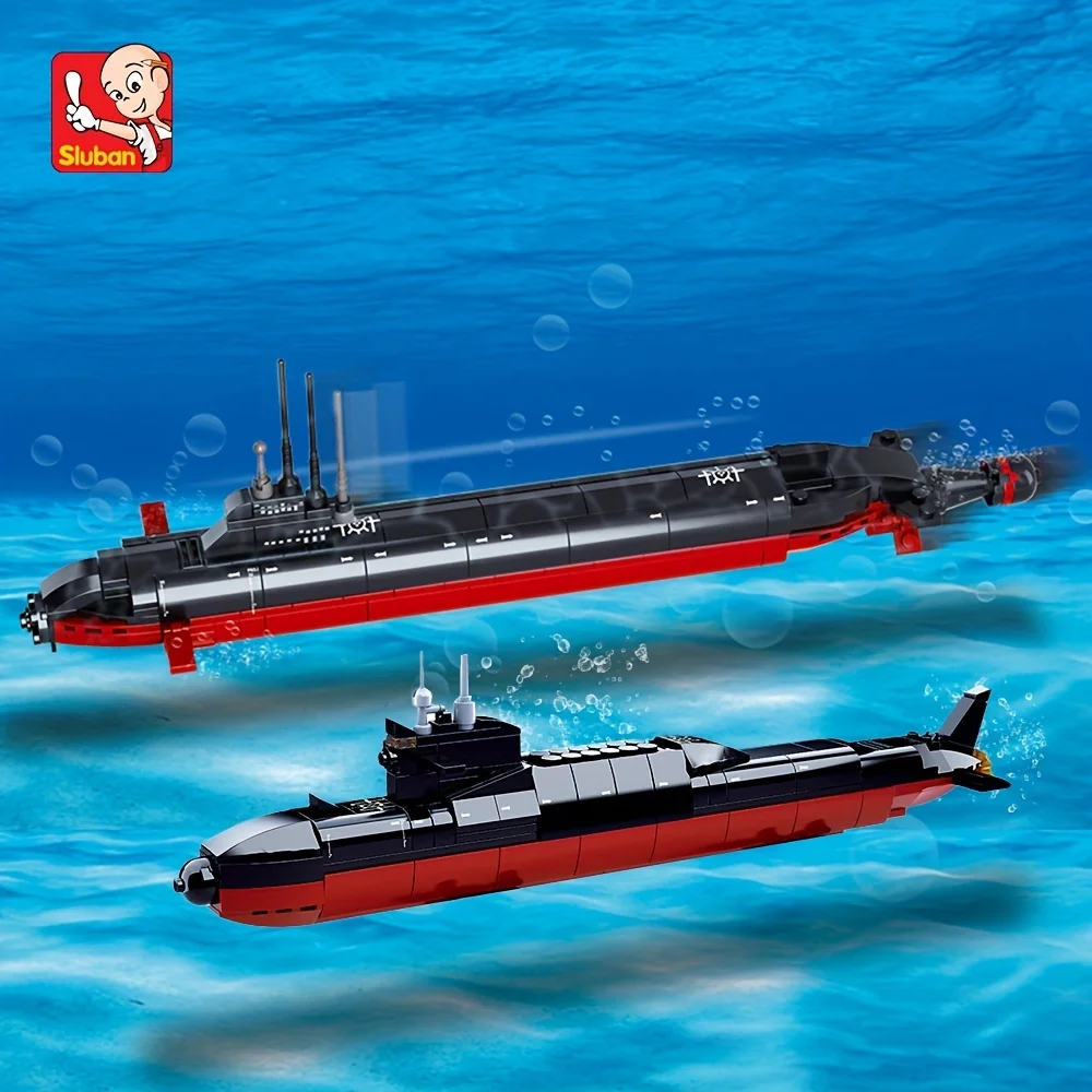 Ustvarite Svoj Jedrska Podmornica Model s To Zabavno DIY gradniki Kit - Odlično Božično Darilo