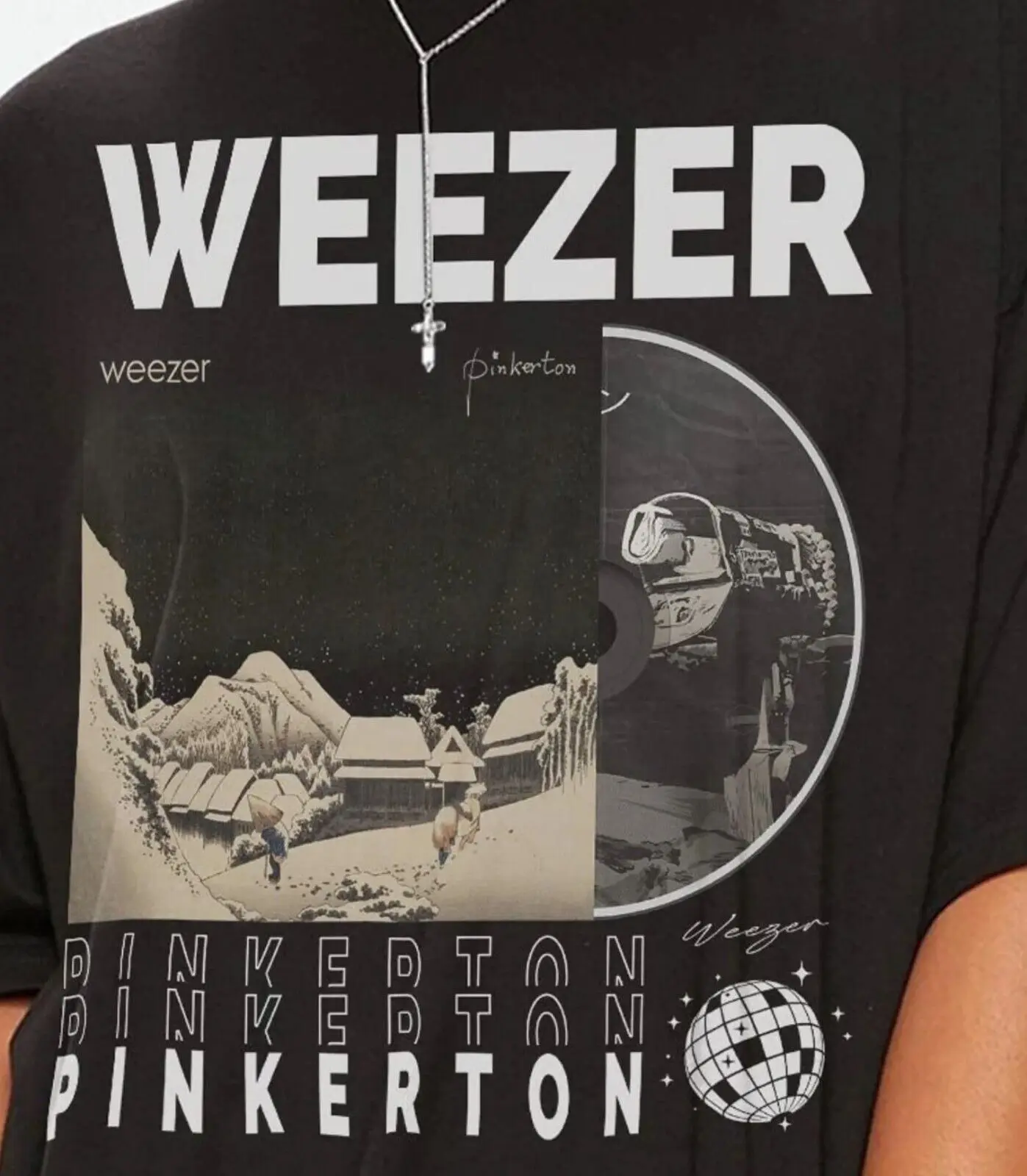 Weezer Pinkerton Ish Naravnih Odraslih T-Shirt Uradni Pasu Srajce