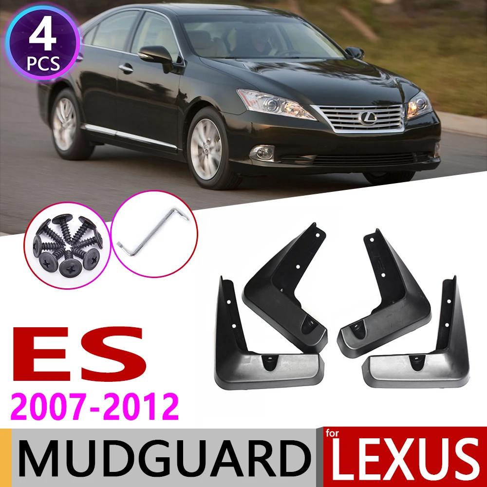 za Lexus ES ES350 ES240 XV40 2007~2012 Avto Mudflap Fender Blato Zavihki Stražar Splash Zavihek Blatnika Pribor 2008 2009 2010 2011