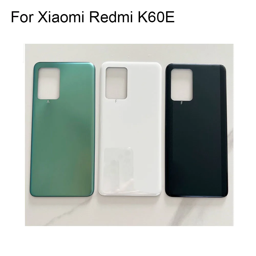 Za Xiaomi Redmi K60E Hrbtni Pokrovček Baterije Hrbtni Pokrovček Vrata Stanovanja Primeru Za Xiao mi Redmi K 60E brez kamere stekleni Deli