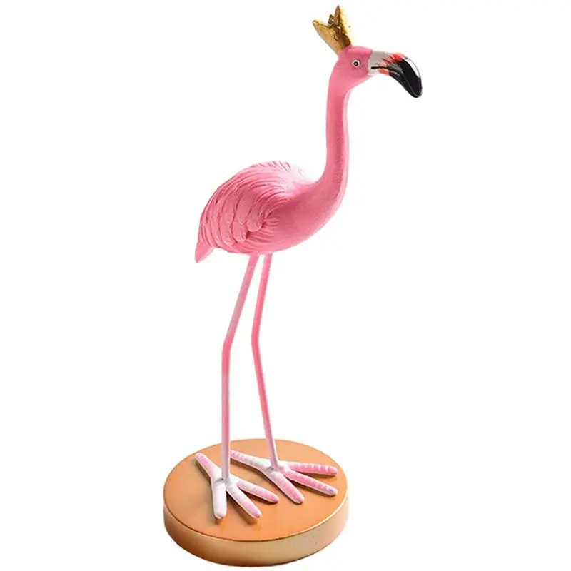 Zunanji Vrt, Travnik Flamingo Dekor Smolo Flamingov Kip Ornament Vrt Dekor Za Enkratno Uporabo Na Prostem Smolo Flamingo Dvorišče Umetnosti Za
