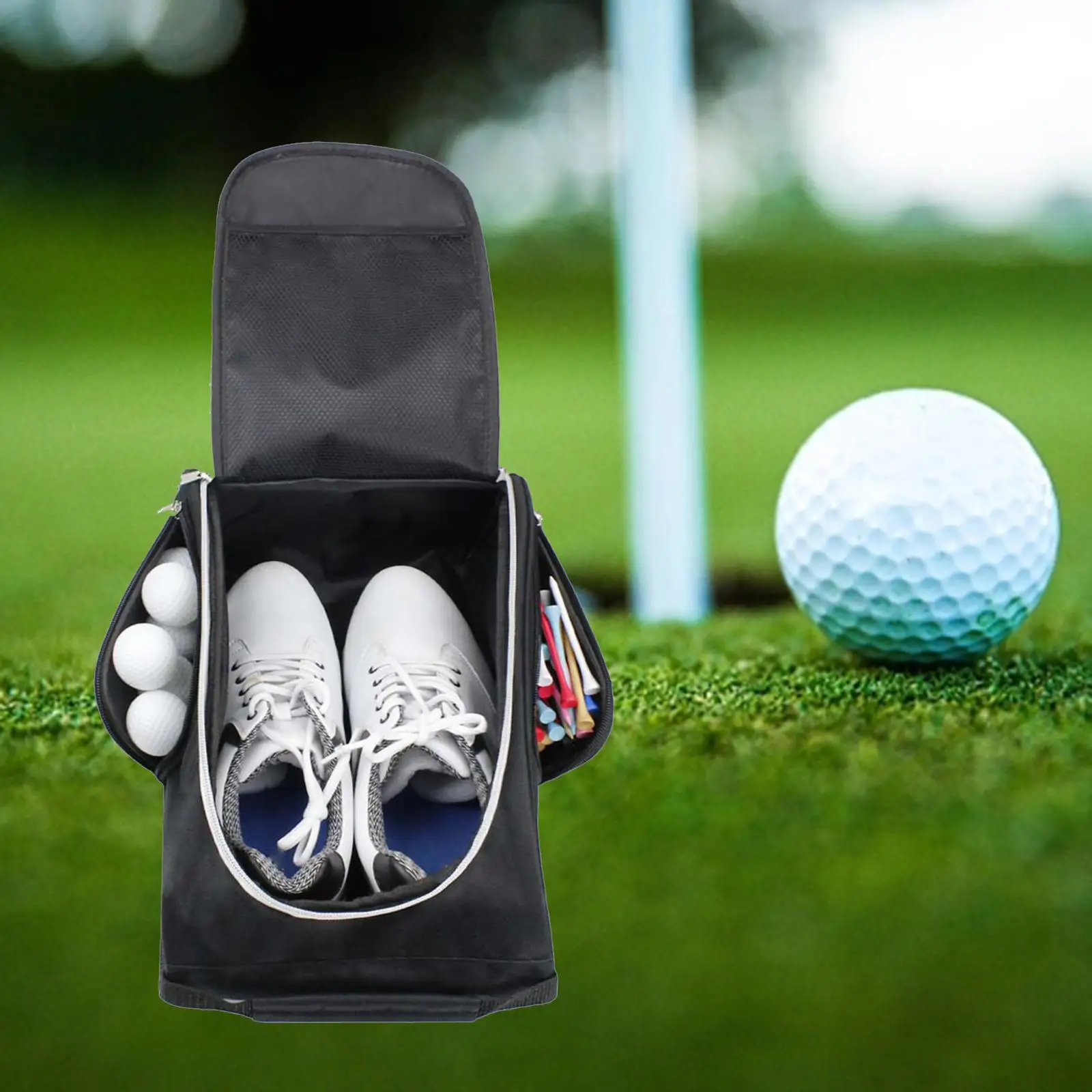 Čevlji za Golf Vrečko Golfball Imetnik Velike Zmogljivosti, Multi Uporabo Blaga Torbica Čevelj Prevoznik Vrečko za Odrasle Pohodništvo, Kampiranje Šport Potovanja